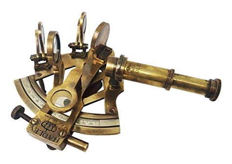 brass nautical sextant brass navigation instrument sextante navegacion marine sextant 4