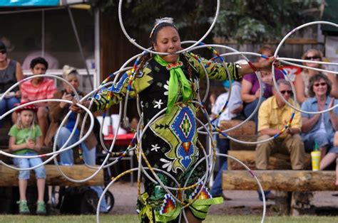 Incredible Display Of Native American Hoop Dancing At Our Indian Village Native American