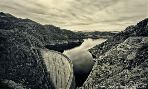 Gordon River Dam Is A Double Curvature Arch Dam On The Gordon River In