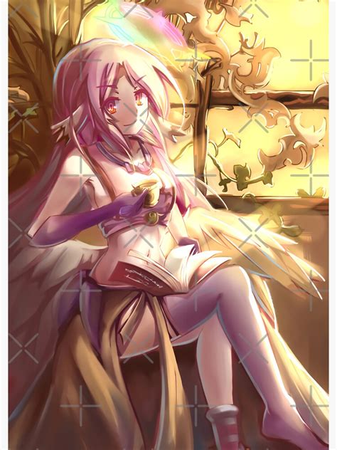 Jibril No Game No Life Drawing Sticker By Corydescanse Redbubble