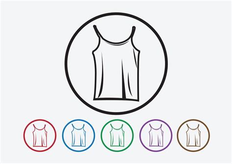 Apparel Shirt And T Shirt Icon Clothing Icons 643767 Vector Art At Vecteezy