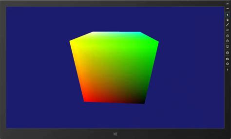 Direct3d Sample Application In Windows 8 Youtube