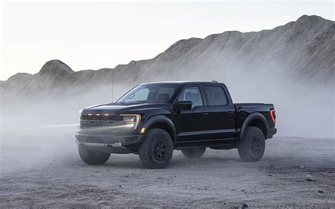 Ford F 150 Raptor 2021 Front View Exterior New Black F 150 Raptor