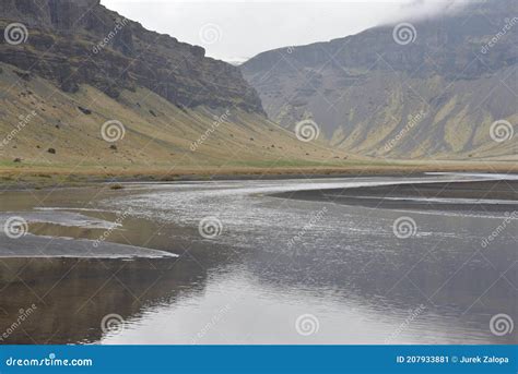 Landscape Of Landmannalaugar National Park In Iceland Stock Image