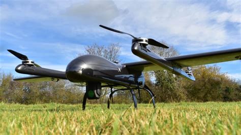 Hybrid Propulsion Fixed Wing Vtol Drone Unveiled Unmanned Systems