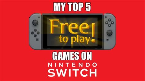This is how to easily play super famicom games on your nintendo switch if you have a nintendo switch online membership! My Top 5 Free To Play Games On Nintendo Switch - YouTube