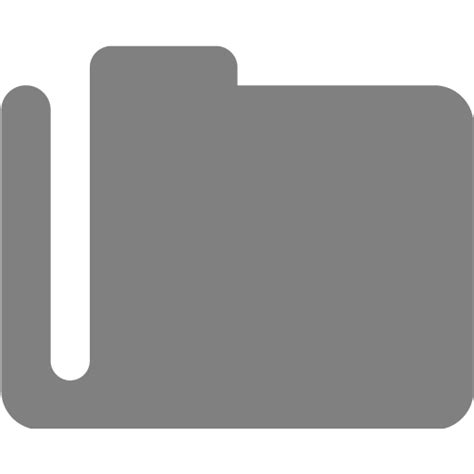 Gray Folder 6 Icon Free Gray Folder Icons