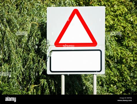 Roadsign Blank Hi Res Stock Photography And Images Alamy