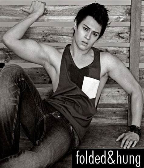 Enrique Gil Sizzles In The Dare Me To Denim Campaign Of Folded And