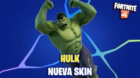 Fortnite Nueva Skin Hulk Ya Disponible Youtube