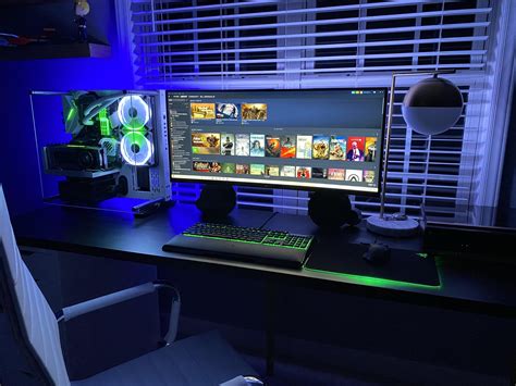 Quarantine Upgrades Gaming Pc Set Gaming Room Setup Computer Setup