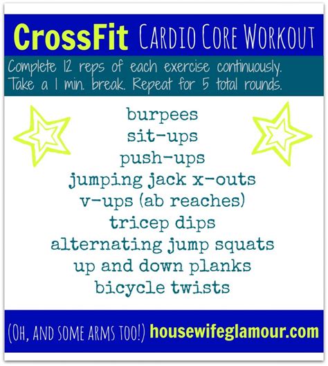 Crossfit Cardio Core Workout Life In Leggings