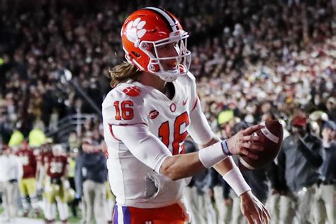 auerbach with trevor lawrence at the helm clemson s national championship potential grows