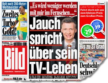 bɪlt) is a german tabloid newspaper published by axel springer se. Wie man mit Inhalten anderer Geld verdient — BILDblog