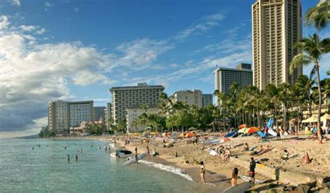 Waikiki Beach Walk In Honolulu Honolulu Hawaii