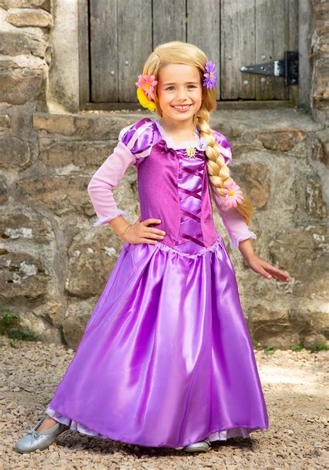 Disfraz Clásico De Rapunzel Infantil Multicolor Yaxa Store