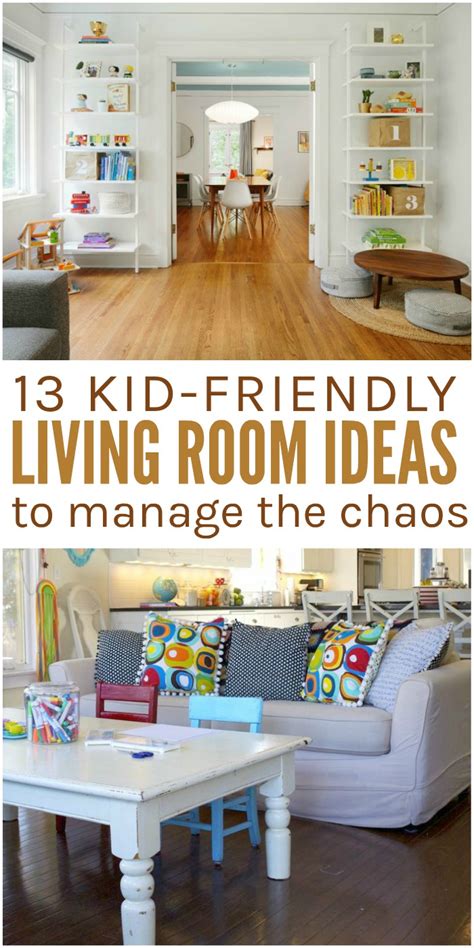 So if they like sports try to integrate. 13 Kid-Friendly Living Room Ideas to Manage the Chaos