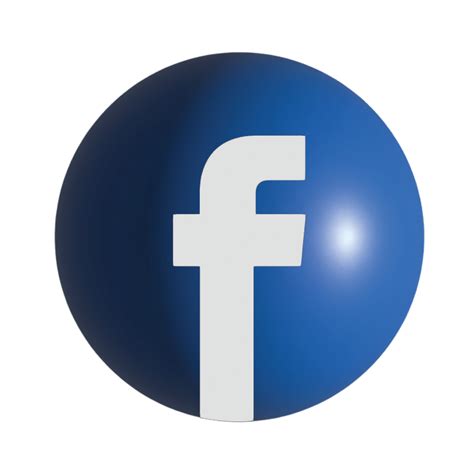 3d Facebook Logotipo Png Livre Baixar 20840281 Png