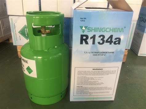 12l10kg Ce Refillable Cylinder Hfc 134a Refrigerant Gas R134a