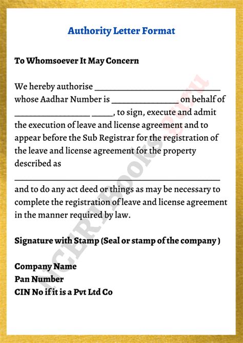 Llc Signing Authority Template