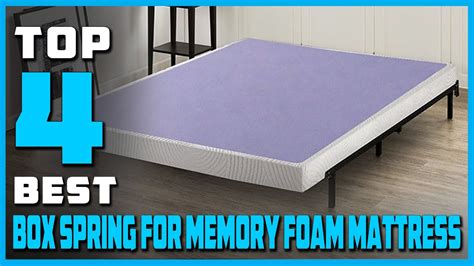 Top 4 Best Box Spring For Memory Foam Mattress Review In 2024 Youtube