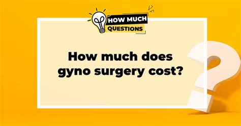 how much does gyno surgery cost