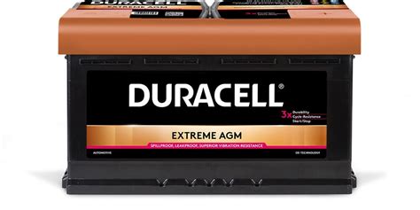 Duracell Extreme De80 110 Agm Automotive Car Battery