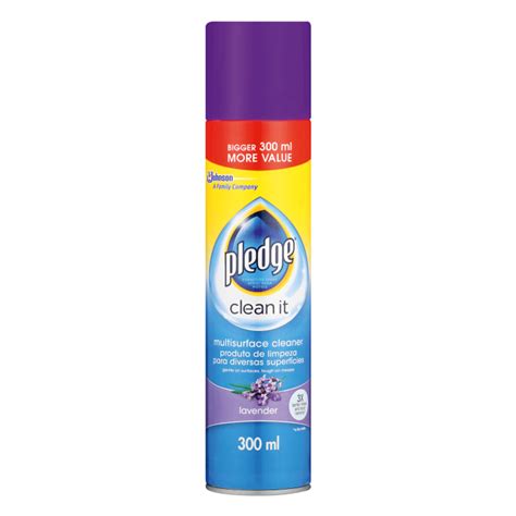 Pledge Multi Surface Cleaner Lavender 300ml Incredible Connection