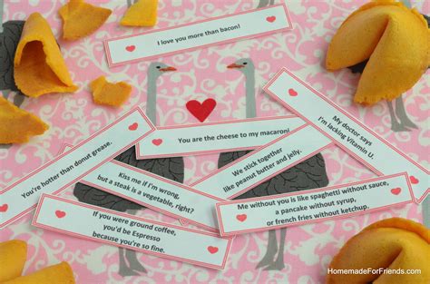 Romantic And Funny Quotes Great For Valentines Day Fortune Cookies