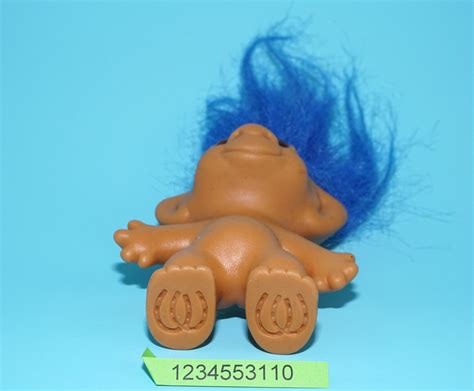Trolls Doll Toy Figure Naked Troll 1991 Uneeda Troll Co Russ Berrie Boonsart Shop