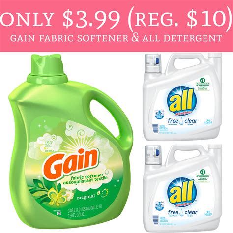 Why are fabric softeners used? RUN! Only $3.99 (Regular $10) Gain Fabric Softener & all ...