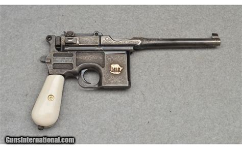 Mauser ~ C 96 Engraved ~ 30 Mauser