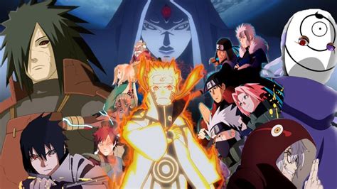 Naruto Shippuden 4th Great Ninja War Anime Top Wallpaper