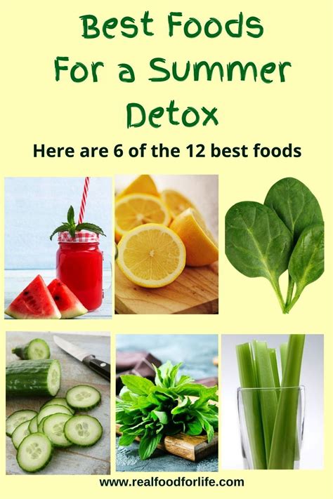 Best Foods For A Summer Detox In 2020 Summer Detox Watermelon Health