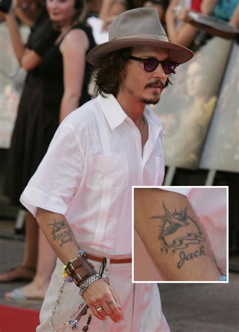 Johnny Depp Tattoo Jack Sparrow Tattoomagz › Tattoo Designs Ink Works Body Arts Gallery