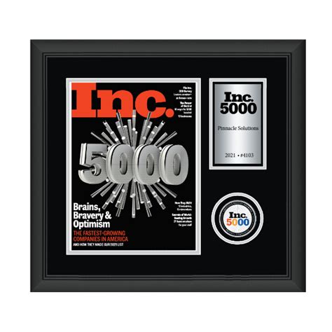 8th Time On The Inc 5000 List Of Fastest Growing Private Companies