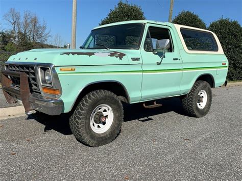 Former Forest Service Truck 1978 Ford Bronco Barn Finds