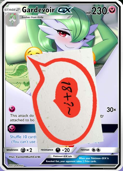 Full Art Holographic Pokemon Orica Custom Waifu Card Etsy