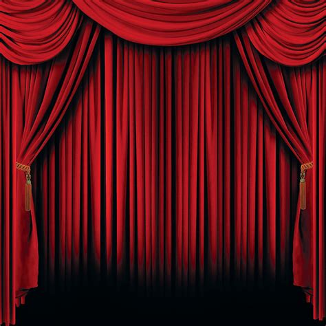 Free Photo Red Stage Curtain Act Presentation Front Free