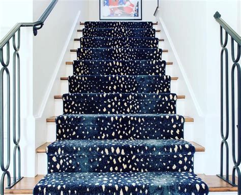 Stylish Patterned Stair Carpet For Staircase Gabdearq