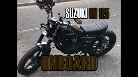 Suzuki Gn 125 Scrambler 😎 🤜una Vuelta Con Estilo 🤘 Unica 🤩
