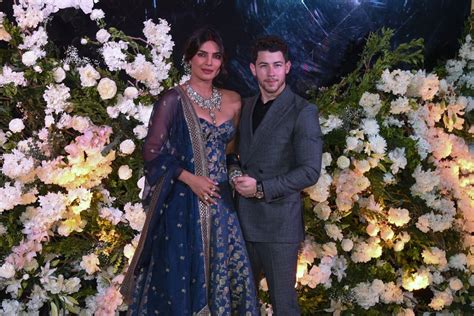 Priyanka Chopras Wedding Reception Dress Comes In The Most Regal Shade Of Blue Lifestyles Ns