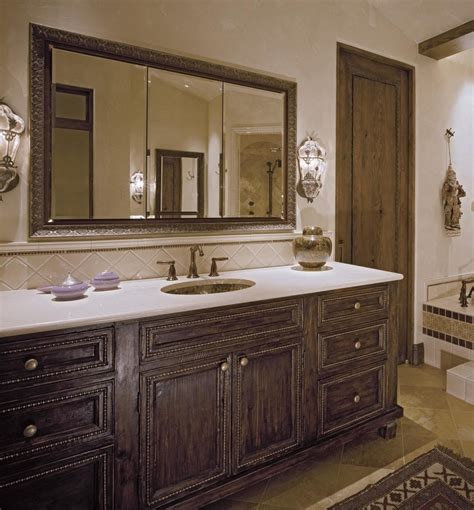 Here's a free bath vanity plan that is shaker style and built out of cherry. 20 Collection of Custom Bathroom Vanity Mirrors | Mirror Ideas