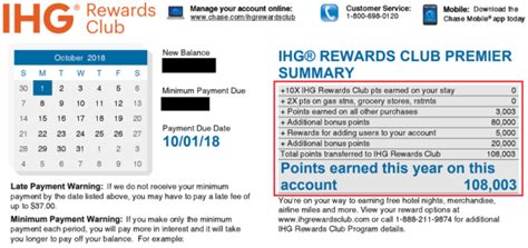 Track your spending and view your account activity. Chase IHG Rewards Premier Credit Card 100,000 Points Sign ...