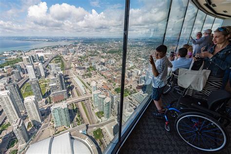 If you've got a favorite color you'd love to see streaking the sky 1,800 feet high, check out the lighting schedule to see what days your colors will. New panoramic lookout unveiled at the CN Tower