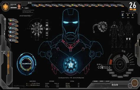 100 Rainmeter Skin Jarvis Windows 10