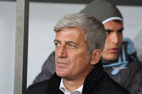 I do not need to raise my voice at the players; Vladimir Petkovic editorial stock photo. Image of lazio ...