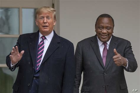 President uhuru kenyatta, on tuesday launched the balozi app during the 17th biennial ambassadors' high commissioners' conference at ukunda in kwale county. Trump and Kenyan President Kenyatta Meet at White House ...