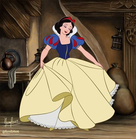 SNOW WHITE BALL GOWN By FERNL On DeviantArt Disney Princess Drawings Disney Princess Pictures