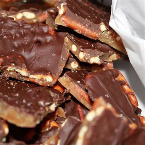 Salted Caramel Pretzel Bark